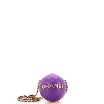 Chanel 22 Sphere Minaudiere Quilted Lambskin
