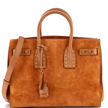 Saint Laurent Sac de Jour Bag Suede Small
