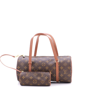 Louis Vuitton Papillon Handbag Monogram Canvas 30
