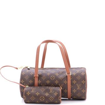 Louis Vuitton Papillon Handbag Monogram Canvas 30