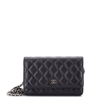 Chanel Wallet on Chain Quilted Caviar