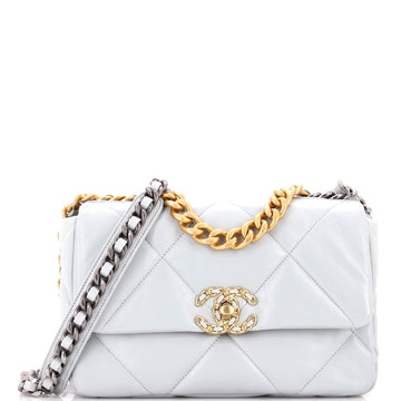 Chanel 19 Flap Bag Quilted Leather Medium