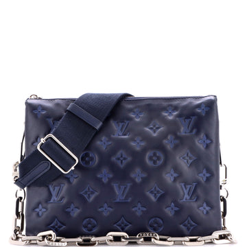 Louis Vuitton Coussin Bag Monogram Embossed Lambskin PM