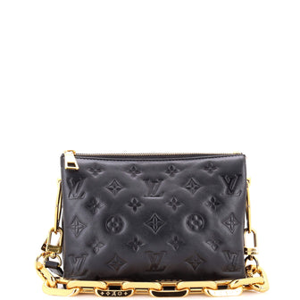 Louis Vuitton Coussin Bag Monogram Embossed Lambskin BB