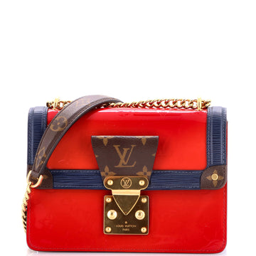 Louis Vuitton Wynwood Handbag Monogram Vernis with Monogram Canvas and Epi Leather