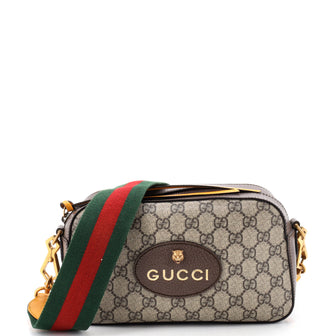 Gucci Neo Vintage Camera Messenger Bag GG Coated Canvas