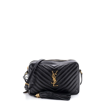 Saint Laurent Lou Camera Bag Matelasse Chevron Leather Small