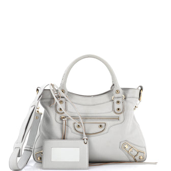 Balenciaga Town Classic Studs Bag Leather