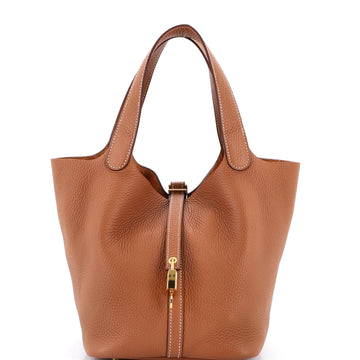 Hermes Picotin Lock Bag Clemence MM