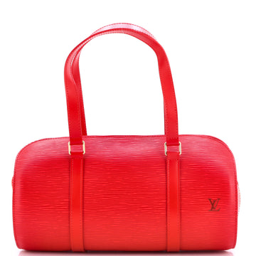 Louis Vuitton Soufflot Handbag Epi Leather