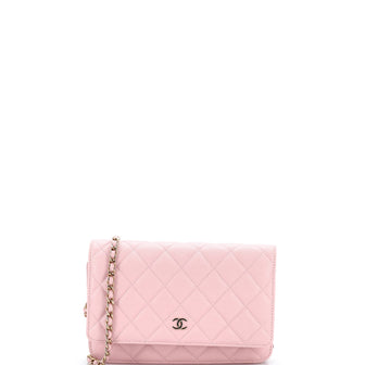 Chanel Wallet on Chain Quilted Caviar