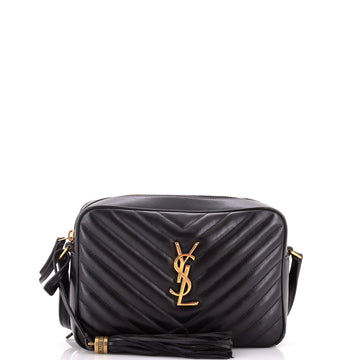 Saint Laurent Lou Camera Bag Matelasse Chevron Leather Small