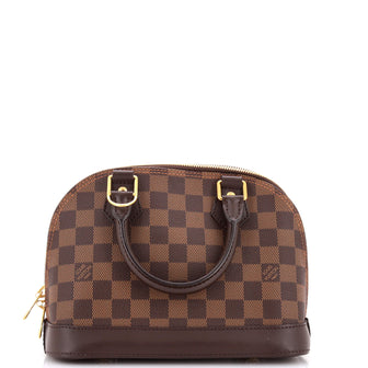 Louis Vuitton Alma Handbag Damier BB