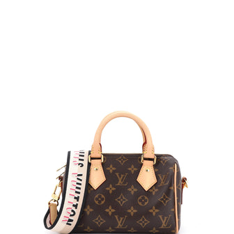 Louis Vuitton Speedy Bandouliere Bag Monogram Canvas 20