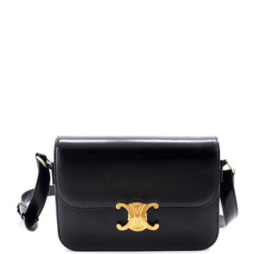 Celine Triomphe Shoulder Bag Smooth Calfskin Medium