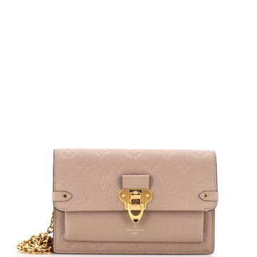 Louis Vuitton Vavin Chain Wallet Monogram Empreinte Leather