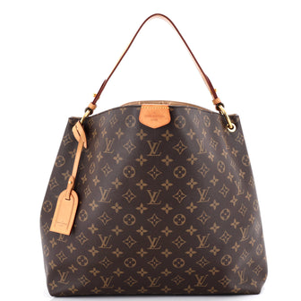 Louis Vuitton Graceful Handbag Monogram Canvas MM