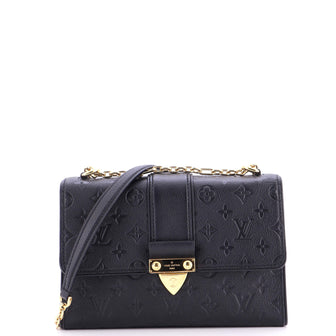 Louis Vuitton Saint Sulpice Handbag Monogram Empreinte Leather PM
