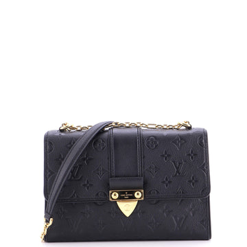 Louis Vuitton Saint Sulpice Handbag Monogram Empreinte Leather PM
