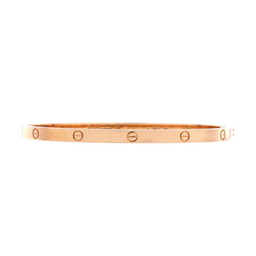 Cartier Love Bracelet 18K Rose Gold Small