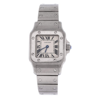Cartier Santos de Cartier Galbee Quartz Watch Stainless Steel 24