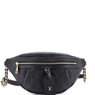Louis Vuitton High Rise Bum Bag Monogram Empreinte Leather PM