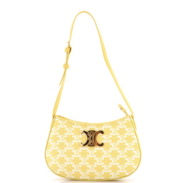 Celine Triomphe Tilly Bag Triomphe Coated Canvas Medium