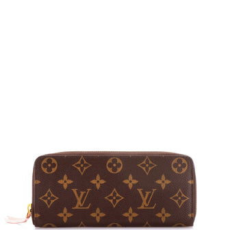 Louis Vuitton Clemence Wallet Monogram Canvas