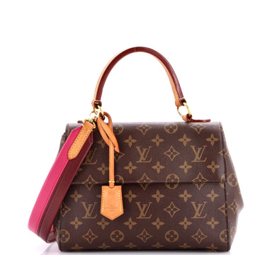 Louis Vuitton Cluny Top Handle Bag Monogram Canvas BB