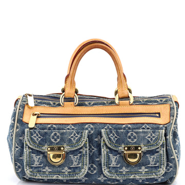 Louis Vuitton Neo Speedy Bag Denim