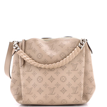 Louis Vuitton Babylone Handbag Mahina Leather BB