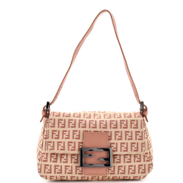 Fendi Mama Forever Bag Zucchino Canvas Mini