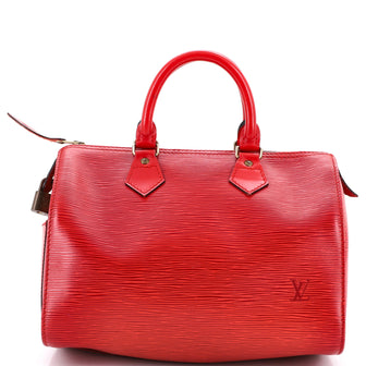 Louis Vuitton Speedy Handbag Epi Leather 25