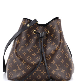 Louis Vuitton NeoNoe Handbag Monogram Canvas with Leather MM