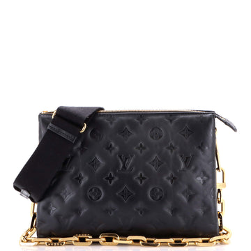 Louis Vuitton Coussin Bag Monogram Embossed Lambskin PM