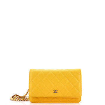 Chanel Wallet on Chain Quilted Caviar
