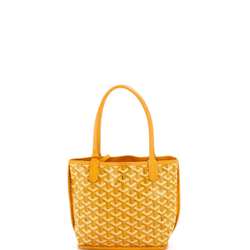 Goyard Anjou Reversible Tote Coated Canvas Mini