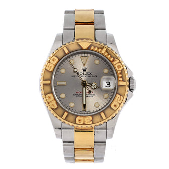 Rolex Oyster Perpetual Yacht-Master Automatic Watch Stainless Steel and Yellow Gold 35