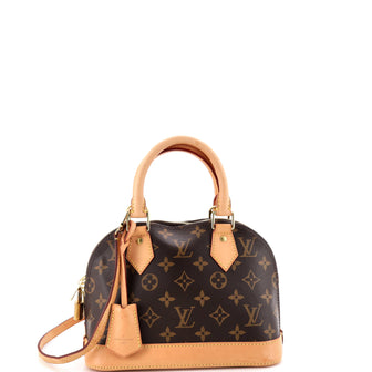 Louis Vuitton Alma Handbag Monogram Canvas BB