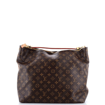Louis Vuitton Sully Handbag Monogram Canvas PM