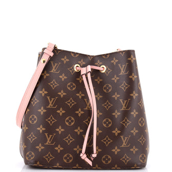NeoNoe Handbag Monogram Canvas with Leather MM