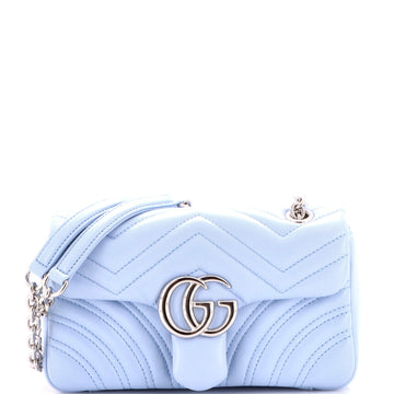 Gucci GG Marmont Flap Bag Matelasse Leather Small