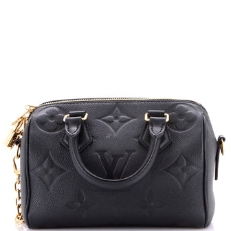 Louis Vuitton Speedy Bandouliere Bag Monogram Empreinte Giant 20