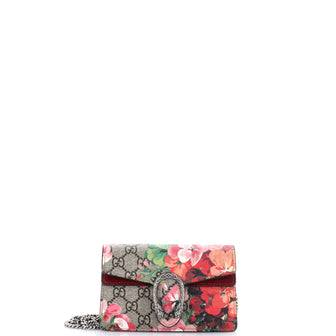 Gucci Dionysus Bag Blooms Print GG Coated Canvas Super Mini