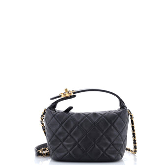 Chanel Perfect Meeting Hobo Quilted Lambskin Small