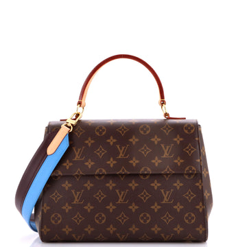 Louis Vuitton Cluny Top Handle Bag Monogram Canvas MM