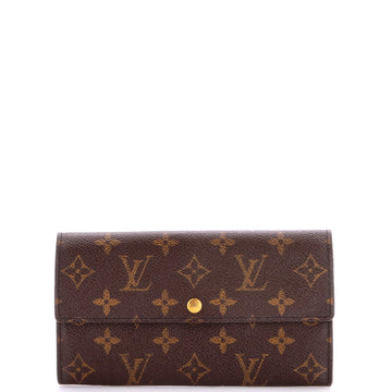 Louis Vuitton Vintage Sarah Wallet Monogram Canvas
