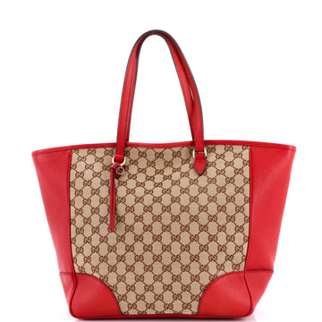 Gucci Bree Tote GG Canvas with Leather Medium