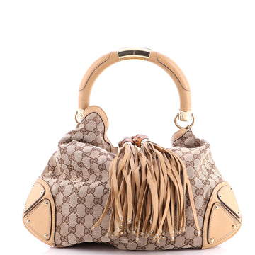 Gucci Indy Hobo GG Canvas Medium