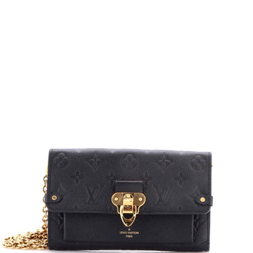 Louis Vuitton Vavin Chain Wallet Monogram Empreinte Leather